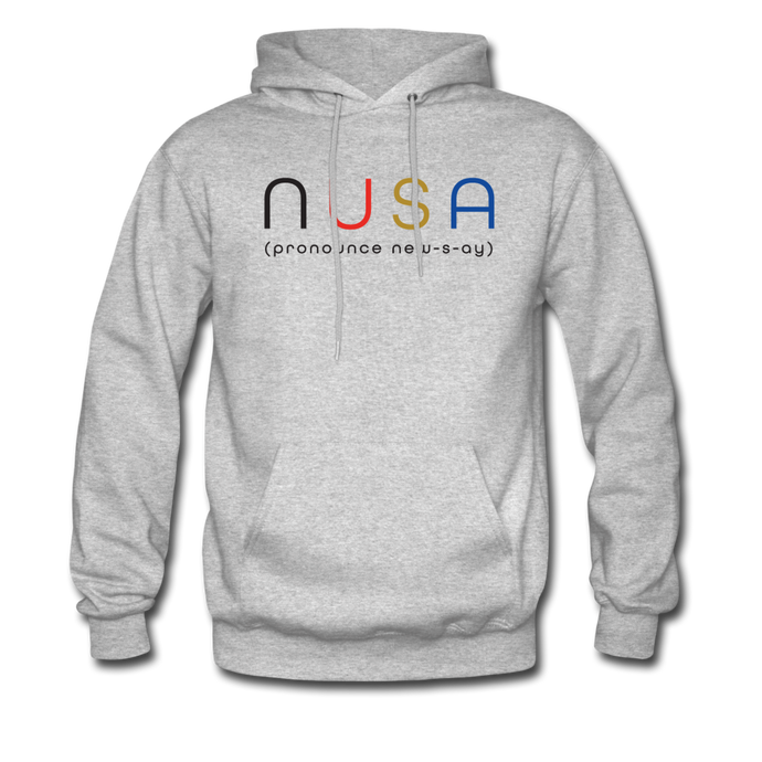 Men's Hoodie - heather gray