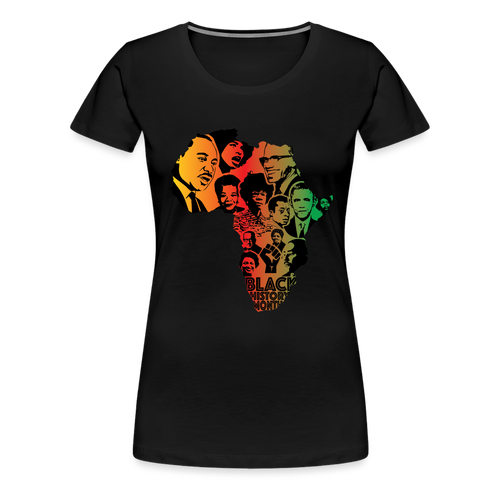 Black History Month Women’s T-Shirt - black